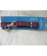 Purple Adjustable Dog Leash Size 48&quot; Long Width 0.8&quot; - £4.63 GBP
