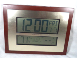 La Crosse Technology Atomic Clock W86111 Wireless Temp Display Weather S... - $11.83