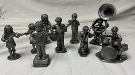 Michael Ricker Pewter Casting Children&#39;s Orchestra 1989-1993 - £178.07 GBP