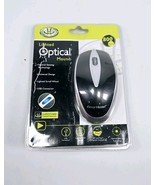 Gear Head Lighted Optical Mouse Lighted Scroll Wheel 800dpi Computer Black  - $13.79