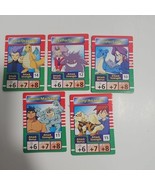 Vintage Pokémon Master Trainer Board Game 5 Rival Cards Replacements Pieces - €12,95 EUR