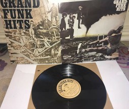 Grand Funk Hits LP Album 1976 Capitol Records ST-11579 + Paper Slv &amp; Boo... - £13.49 GBP