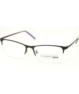 NEU Christopher Maxx Snap Dragon Schwarze / Lila Brillenfassung 54-16-135mm - $88.10
