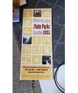 Vintage MN Minnesota State Park Guide Brochure tri-fold 2007 2008 - $23.74