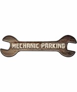 Mechanic Parking Novelty Metal Wrench Sign W-141 - $39.20 CAD