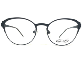 Eight to Eighty Eyeglasses Frames FANNY PEARL GRAY Blue Round Cat Eye 49-17-135 - £36.64 GBP