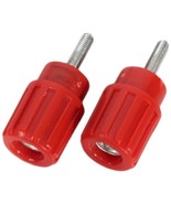 Pyle PD1000BA &amp; PT8050ch Red Knobs Speaker Output Positive Pieces (2) - $16.83