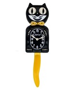 Limited Edition Black/Yellow Kit-Cat Klock Swarovski Crystals Jeweled Clock - $119.95