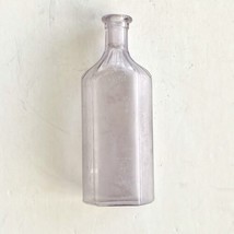 Antique Rare Solarized Obear-Nester Glass Aseptic 8 Oz Medicine Bottle c... - £30.51 GBP