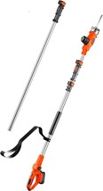 Ukoke Cordless Pole Tree Pruning 8.3-Inch Blade Saw For Tree Trmming, 20... - £99.29 GBP