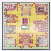 Clue Game Board Only Bi Fold Replacement Game Part Piece 1992 - $6.92