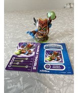 Skylanders Spyro&#39;s Adventure Double Trouble Figure Tiki Shaman + Card &amp; ... - £11.59 GBP