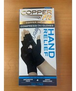Read-Copper Fit Copper Infused Compression Gloves, Hand Relief L/XL Unisex - $13.74