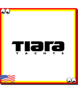 Tiara Yachts Vinyl Cut Decal Sticker - £4.71 GBP