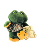 Boyds Bears &amp; Friends Ezra R Ribbit Bears in the Attic Green Frog 1999 6... - $14.30