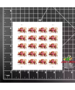 2020 USPS SHEET OF 20 TWO-OUNCE FIRST CLASS LETTER STAMPS CORSAGE 2OZ 2 ... - $16.60