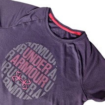 Under Armour Women&#39;s Athletic Shirt Size XXS Purple Short Sleeve Workout - $21.41 CAD