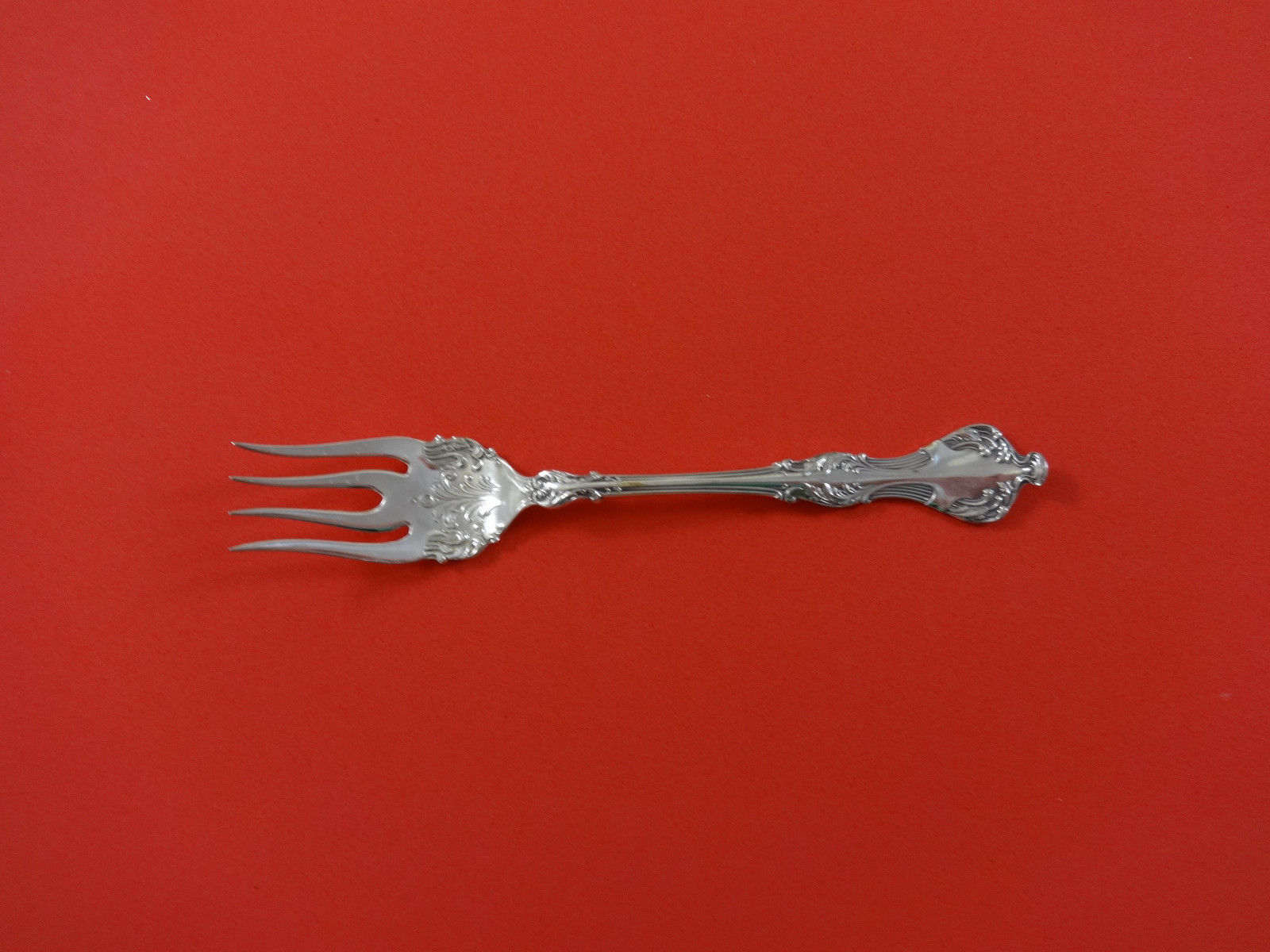 Primary image for Crest by International Plate Silverplate Salad Fork 6"
