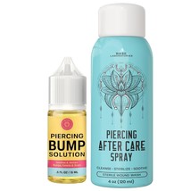 BASE LABORATORIES Piercing Aftercare Kit Keloid Piercing Bump Solution  - $712.67 MXN