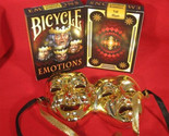 1st Run Bicycle Emotions Deck by US Playing Card Co. - Rare Out Of Print - £26.04 GBP