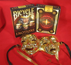 1st Run Bicycle Emotions Deck by US Playing Card Co. - Rare Out Of Print - £26.11 GBP