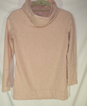 Merona Blush Long Sleeve Turtleneck, Soft &amp; Stretchy, Size Small, GUC - £8.63 GBP