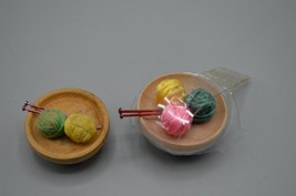 Barbie Sweater Girl #976 Knitting Needles Yard Bowl Only + Repro LOT - £15.32 GBP
