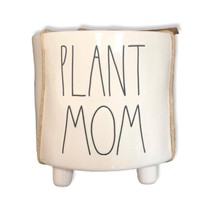 Rae Dunn by Magenta Ceramic  &quot;Plant Mom&quot; Flower Pot - £33.96 GBP