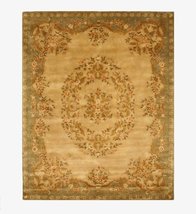 EORC LLC, FL73IV9X12 Machine-Made Polypropylene Capella Rug, 8&#39;10 x 11&#39;10, Ivory - £245.27 GBP