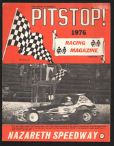 Nazareth Speedway Auto Race Program- Vol. 2 #23 10/1976-Lou Lazarro #4 coverR... - $67.90