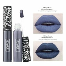KAT VON D Smoke &amp; Mirrors Grayscale Mini Liquid Lipstick Duo WOOLF &amp; DAG... - $12.38