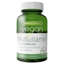 Naturopathica Vegan Multi Vitamin Plus Spirulina 50 Capsules - £71.67 GBP