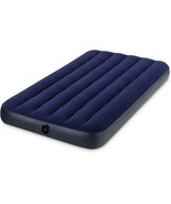 Intex Twin Size Classic Downy Inflatable Airbed Mattress Blue 68757E 8.7... - $36.66 CAD