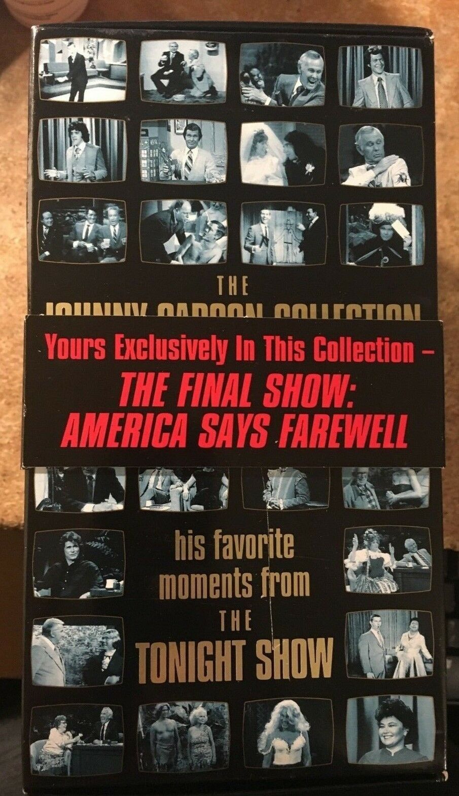 Primary image for Johnny Carson His Favorite Moments From the Tonight Show Gift Set VHS video