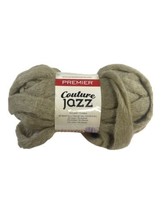Couture Jazz Tan Knitting Yarn 16.5 Yards Color 26-13 Beige Soft Thick 1 skein - $8.10