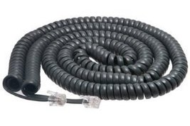 Toshiba 25 Ft Gray Handset Cord for Dkt3000 Series Phones - In Factory Sealed Ba - $7.34