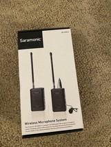 Saramonic SR-WM4C VHF Camera-Mount Wireless Omni Lavalier Microphone System - $441.85 MXN