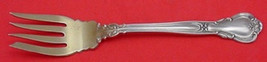 Chantilly by Gorham Sterling Silver Salad Fork Gold Washed 5 3/4&quot; Flatware - £53.75 GBP