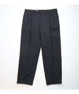 Vintage 90s Tommy Hilfiger Mens 40x31 Distressed Wool Chino Pants Charco... - $1,090.57 MXN