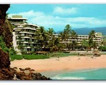 Sheraton Maui Resort Hotel Ocean View Beach Hawaii HI UNP Chrome Postcar... - $3.91