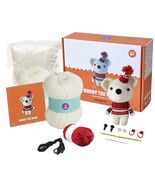 Amigurumi Crochet Kit for Adults Intermediate DIY Craft Bear with Materials - $241.66 MXN