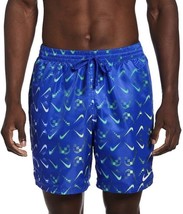 Nike Digi Swoosh Ombre Lap 7&quot; Swim Trunks NESSD516-418 Racer Blue Men&#39;s Large - £42.06 GBP