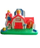 Vintage 1987 Fisher Price Farm Animal Noises Toy Horse Dog Cow Sound Act... - $17.99