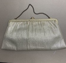 HL USA Vintage Evening Clutch Purse Hand Bag With Gold Chain - £13.31 GBP