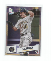 SAL FRELICK (Brewers) 2024 TOPPS BIG LEAGUES UNCOMMON RAINBOW FOIL ROOKI... - $6.76