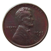 Antique Crafts American Lincoln Cent 1943 Copper Commemorative Coin - £6.71 GBP