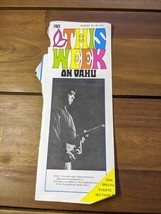 1972 This Week On Ohau Hilton Rainbow Bazaar Brochure - $446.98 MXN