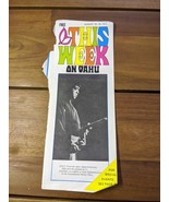 1972 This Week On Ohau Hilton Rainbow Bazaar Brochure - $23.76