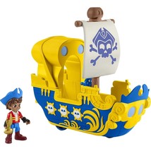 Fisher-Price Nickelodeon Santiago of The Seas Santiago Figure &amp; El Bravo Pirate  - £15.17 GBP