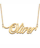 Oliver Name Necklace for Best Friend Family Member Birthday Christmas Gift - €13,63 EUR